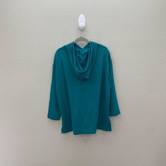 Brit NY Love Pullover Hooded Shirt Womens size 1X NEW - Picture 5 of 5